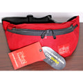 Manhattan Portage Brooklyn Bridge Waist Bag Fanny Pack RED Retail $45