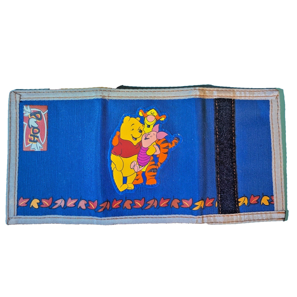 Disney Winnie The Pooh Piglet Tigger Tri-fold Wallet - Blue