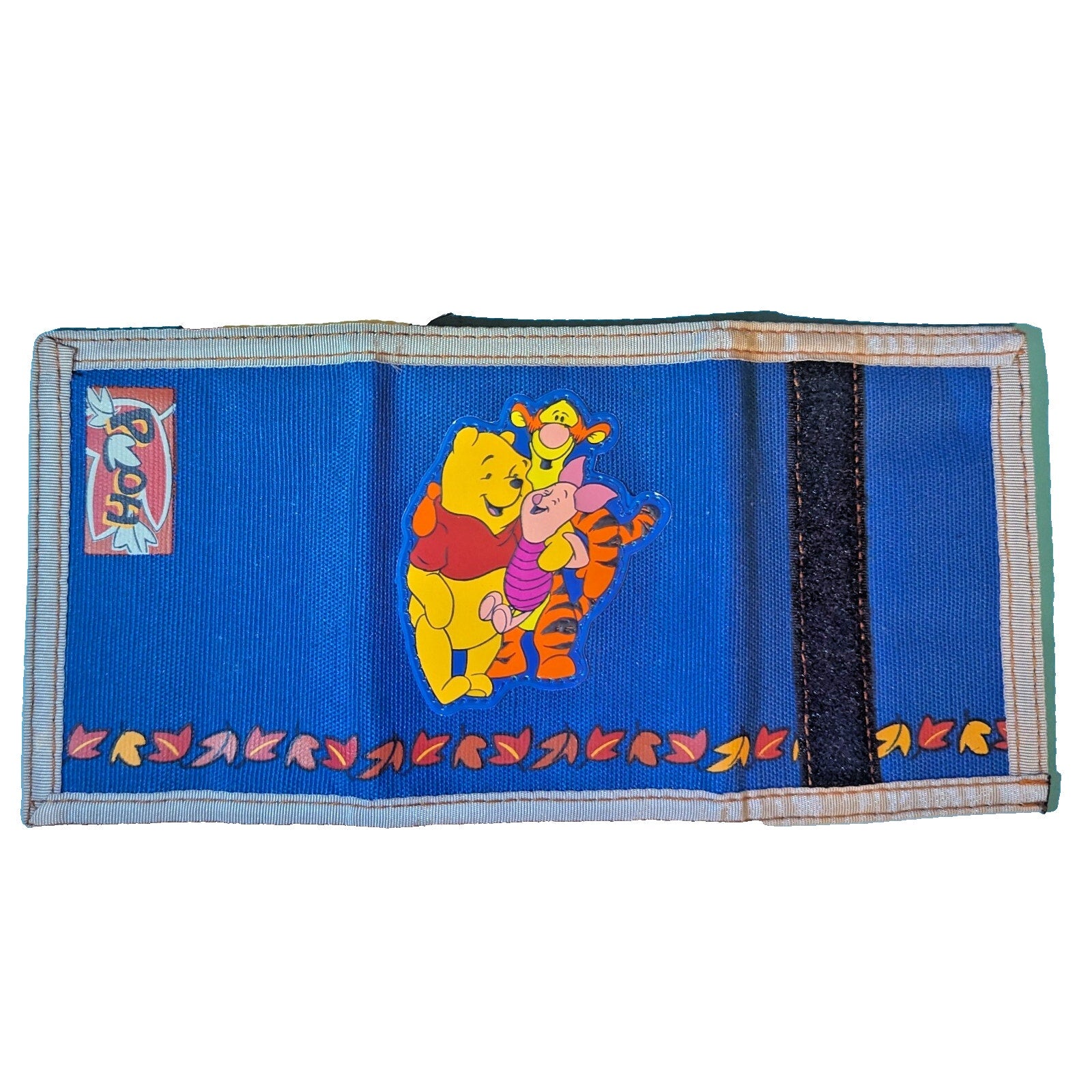 Disney Winnie The Pooh Piglet Tigger Tri-fold Wallet - Blue