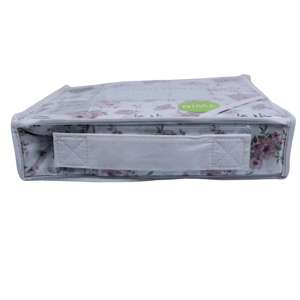 KINDRED HOME 4 PIECE Floral DESIGN TWIN SHEET SET 1 EX PILLOWCASE