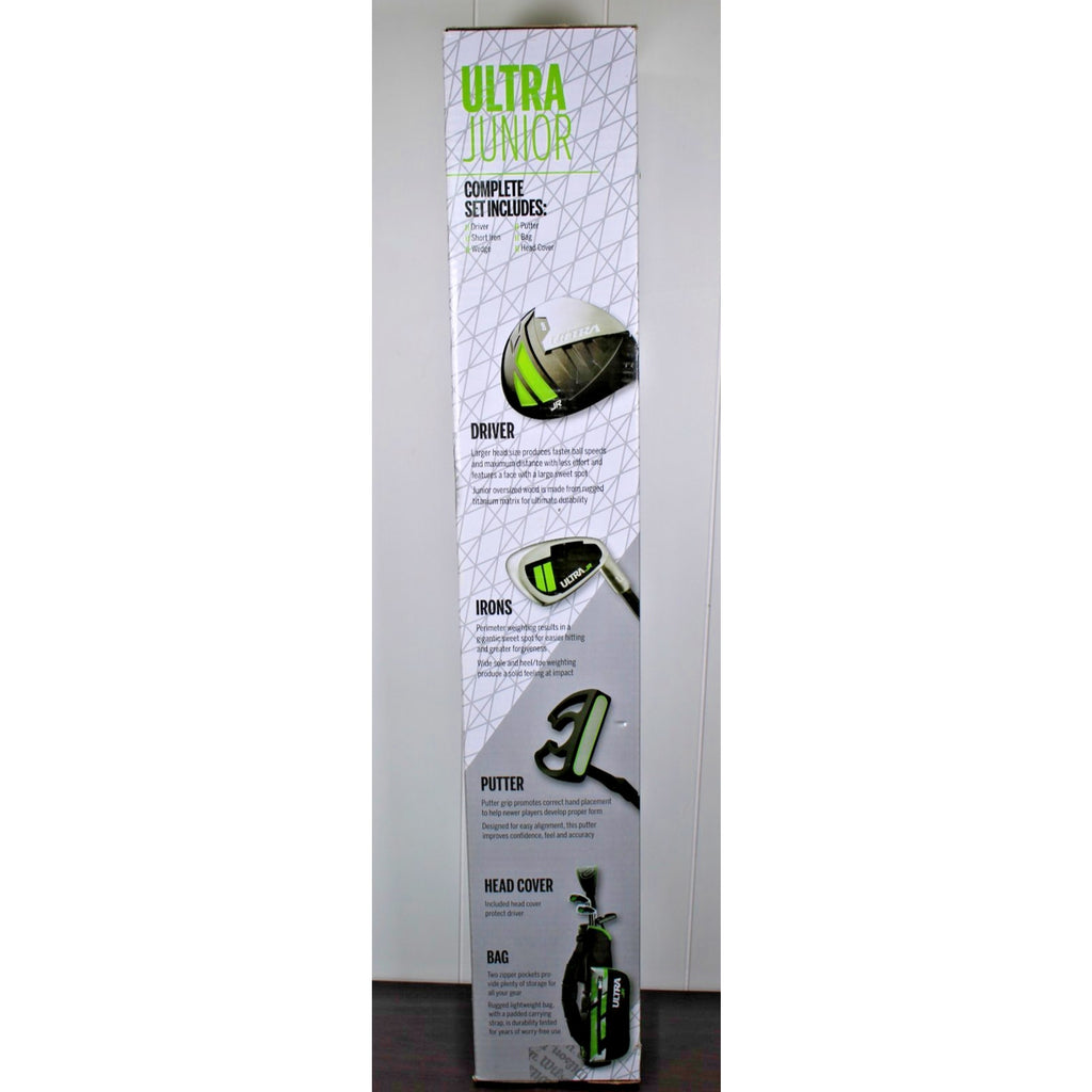 WILSON Ultra Jr, Small Junior 4 Golf Club Set RH/ w Bag Ages 5-8 NEW IN BOX