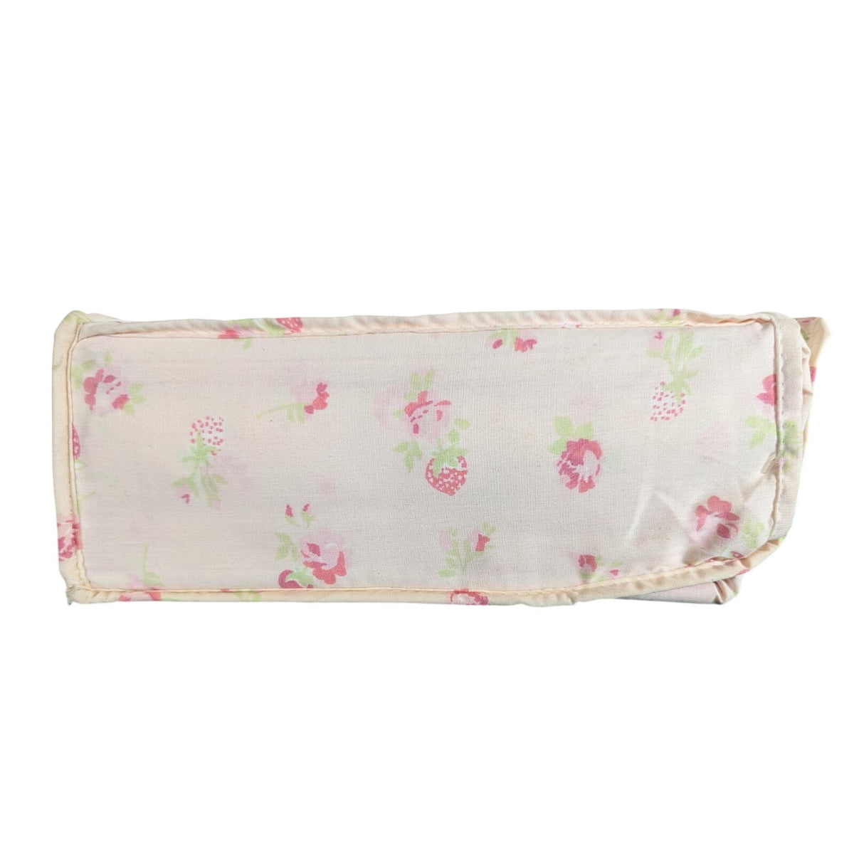 THE FARMHOUSE Rachel Ashwell FULL Pale Pink w/Strawberries & Flowers Sheet Set
