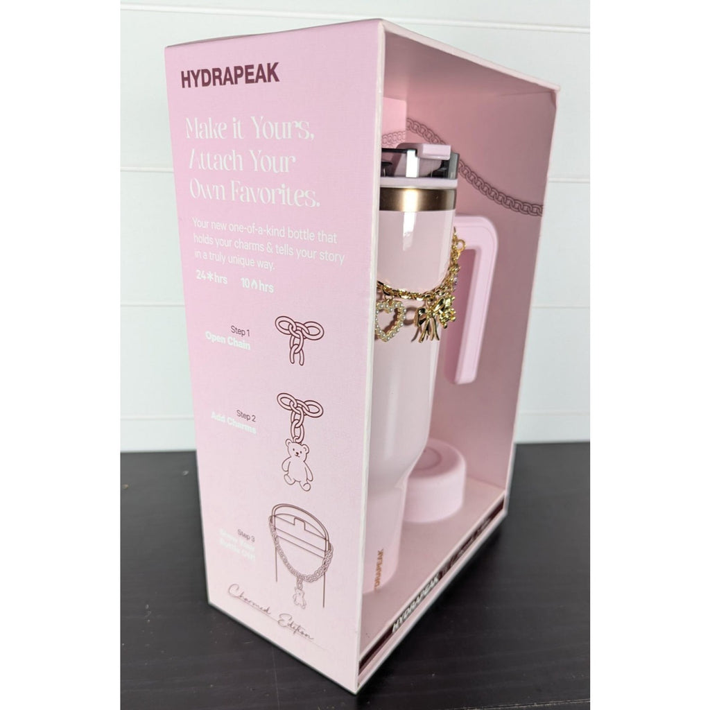 Hydrapeak Voyager 40oz Tumbler Pink Limited Edition 24hr(cold) - 10hr(hot) NEW