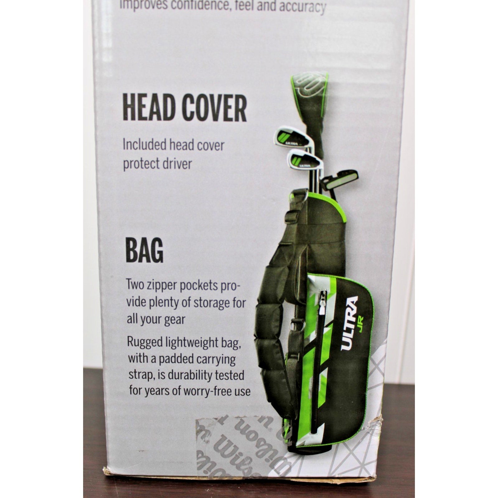WILSON Ultra Jr, Small Junior 4 Golf Club Set RH/ w Bag Ages 5-8 NEW IN BOX
