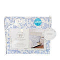 The Farmhouse Rachel Ashwell Blue Floral Queen Sheet Set
