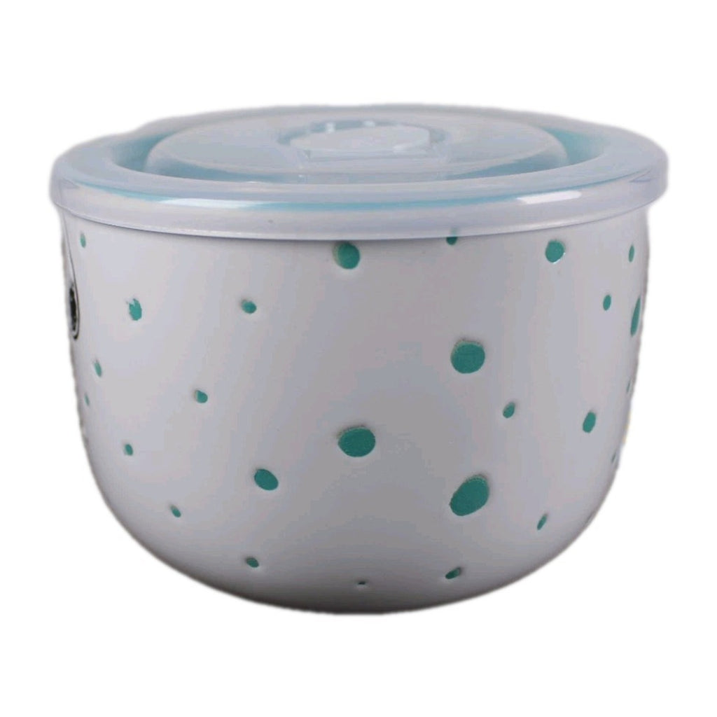 Peanuts Snoopy Microwave Soup Ramen Bowl Mug Vent Lid 25 oz Aqua Teal Turquoise