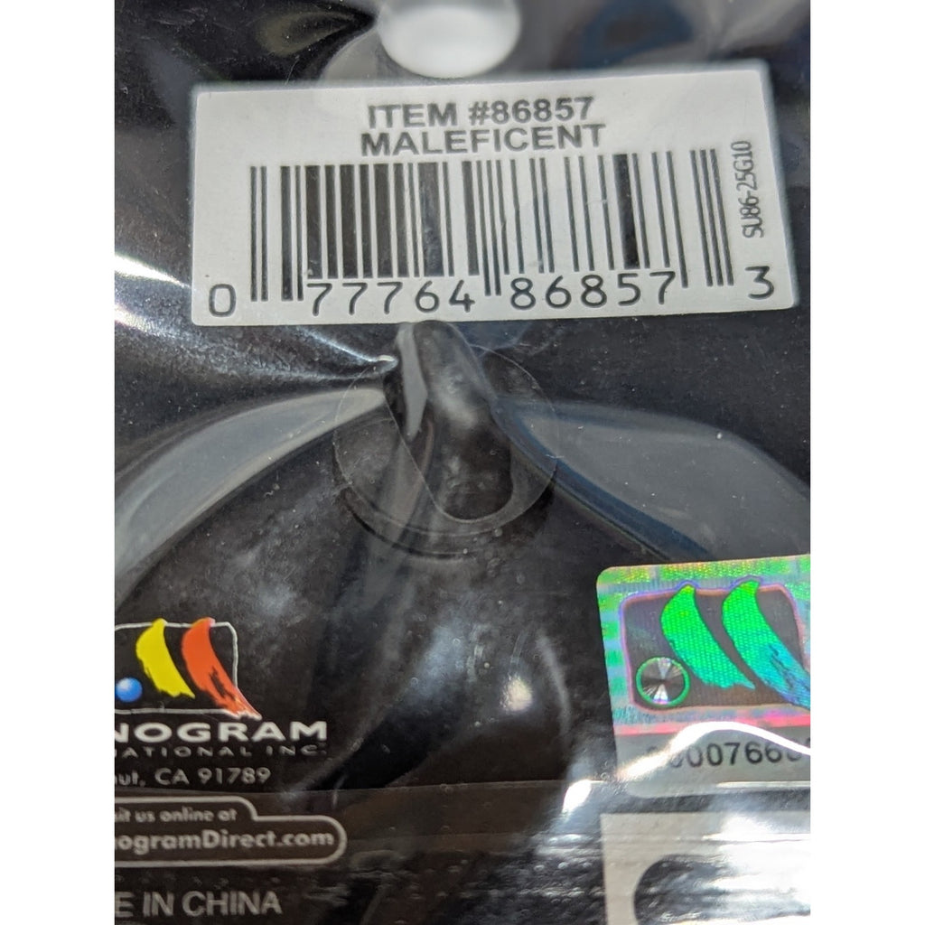 Disney - Villian Maleficent Embossed Enamel Lapel Pin, 2-inches (NEW & Sealed)