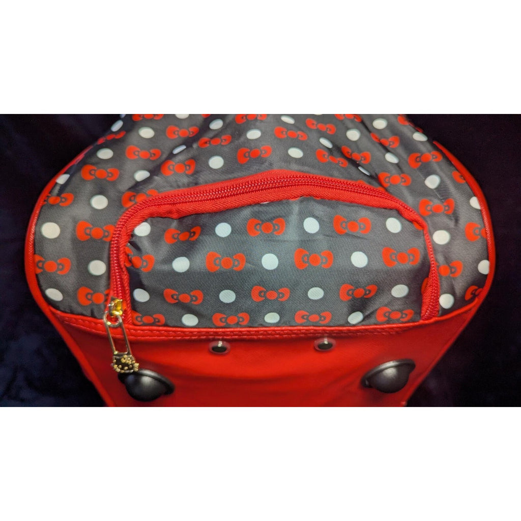 Hello Kitty Carryon Travel/Weekend Bag with Wheels and adjustable handle.