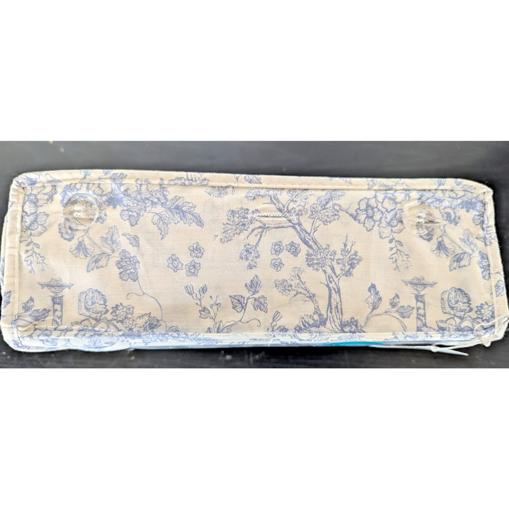 The Farmhouse Rachel Ashwell Blue Floral Queen Sheet Set