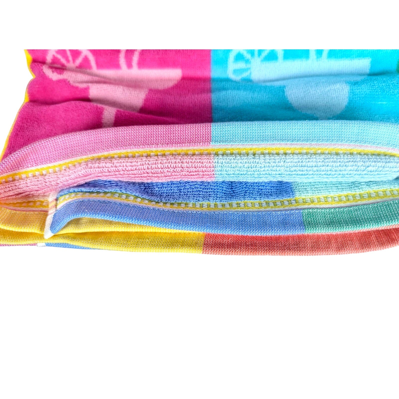 CH Style-Women Owned 36x68 Beach Towel, Drinks, 100% Cotton