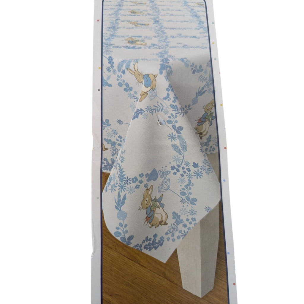 PETER RABBIT BEATRIX POTTER 60 X 104 INCHES CLOTH TABLECLOTH NEW EASTER SPRING