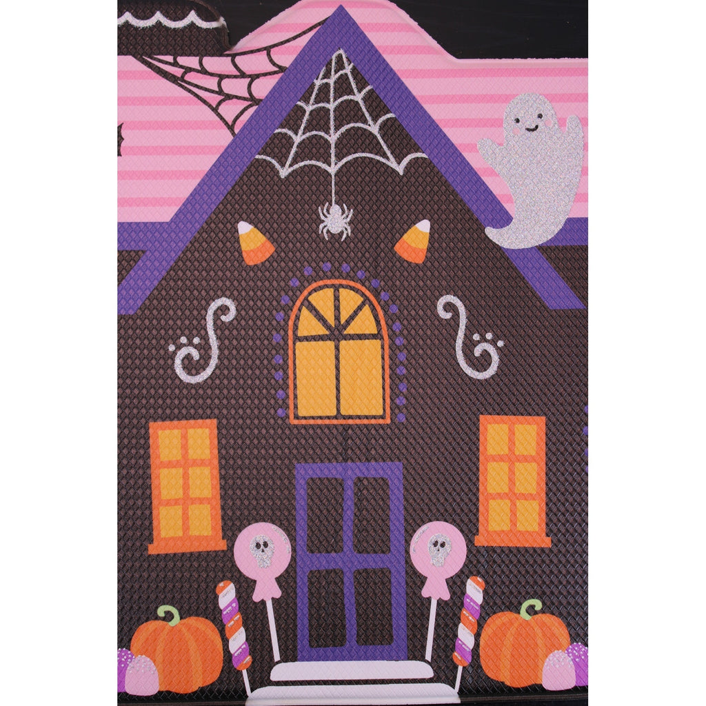 KEEP IT SPOOKY - Anti-Fatigue Kitchen Mat 19.7x31.5, Haunted House, Ghost Bats