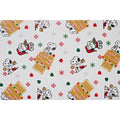 Peanuts Anti Fatigue Kitchen Mat 18”x30” Snoopy Christmas Gingerbread Doghouse