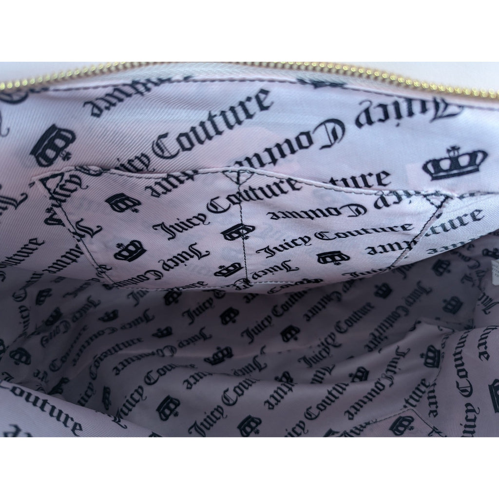 Juicy Couture Juicy Tale Weekender Tote Bag Black Pink Quilted Bow Bag Y2K NWT