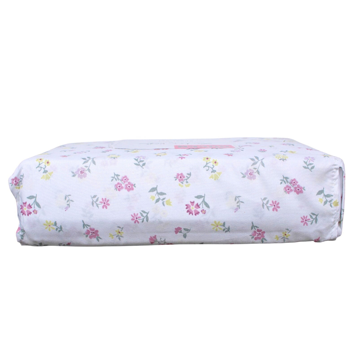London Kaye Pink & Yellow Flower Garden Soft Brushed Queen Sheet Set NEW