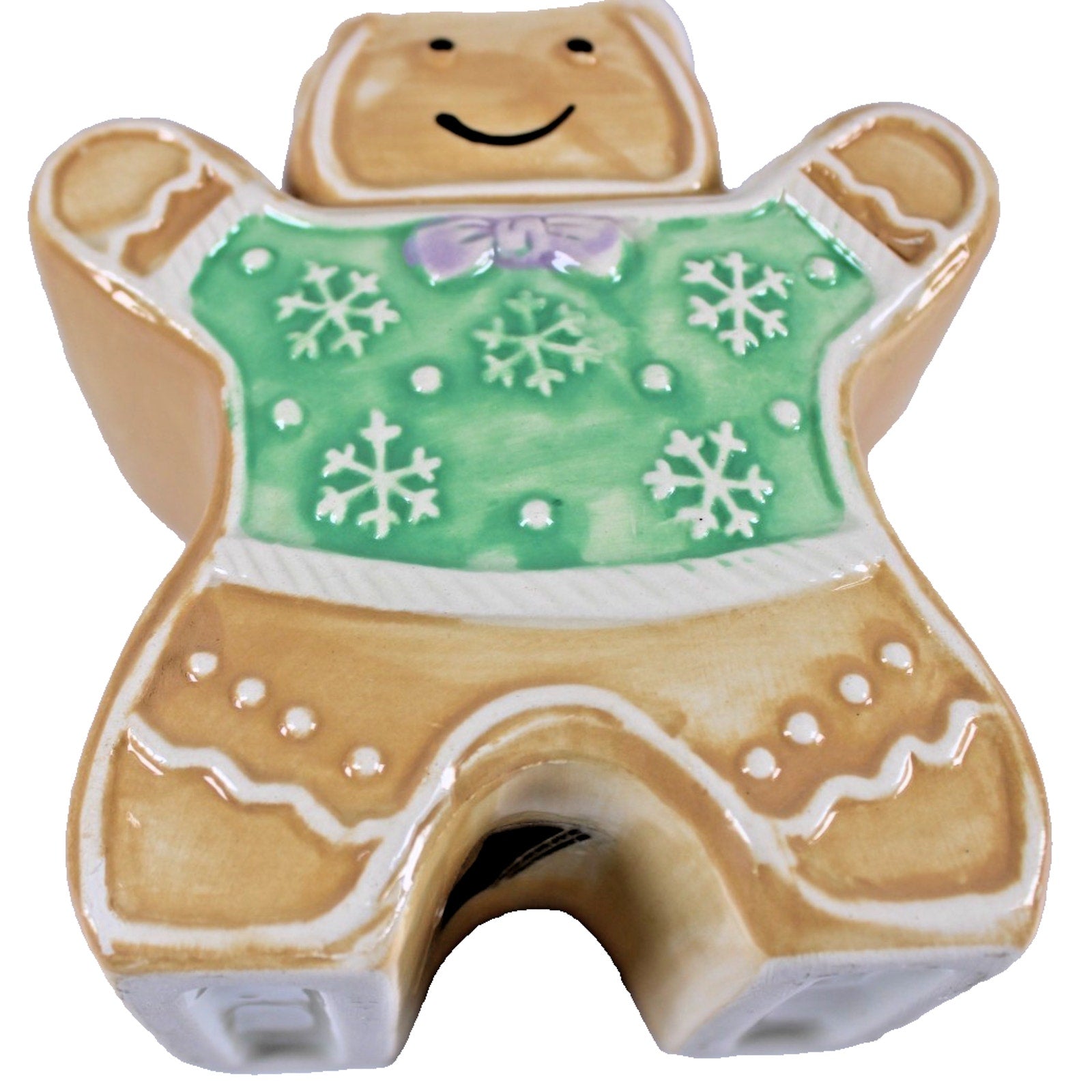 10 STRAWBERRY Street Gingerbread- Christmas Soap /Lotion Dispenser Pump 8" Tall