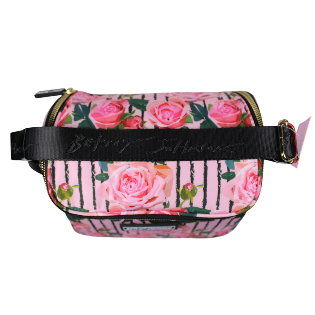 Betsey Johnson Rose Isolated Cube Lunch Tote Medium.