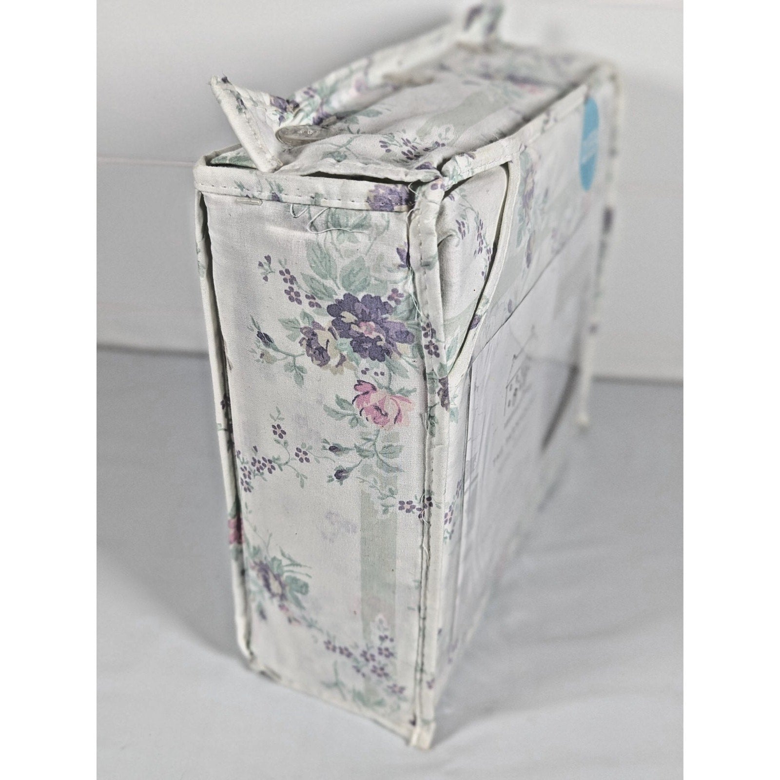 The Farmhouse Rachel Ashwell Purple, Pink, Green Floral Queen Sheet Set, NEW