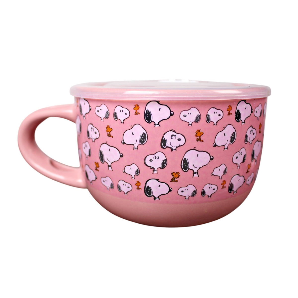 Peanuts Snoopy Soup Mug Bundle 24floz, Coaster, Spoon & Soup Mug