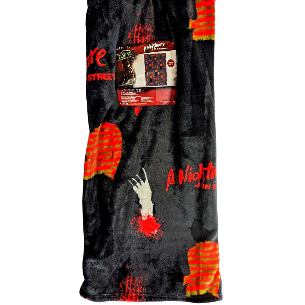 Freddy Krueger Horror Halloween Nightmare on Elm Street Plush Throw 50x70