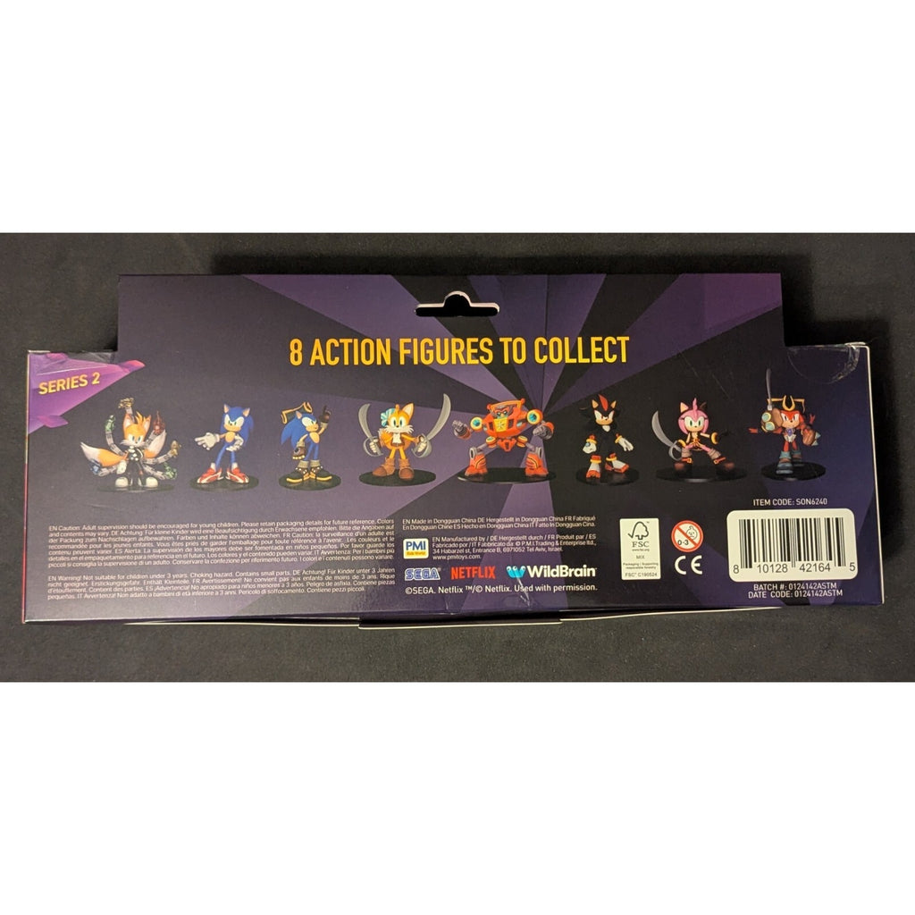Sonic Prime Series 2 Collection 4 Pack Action Figures 3-Inch Toy