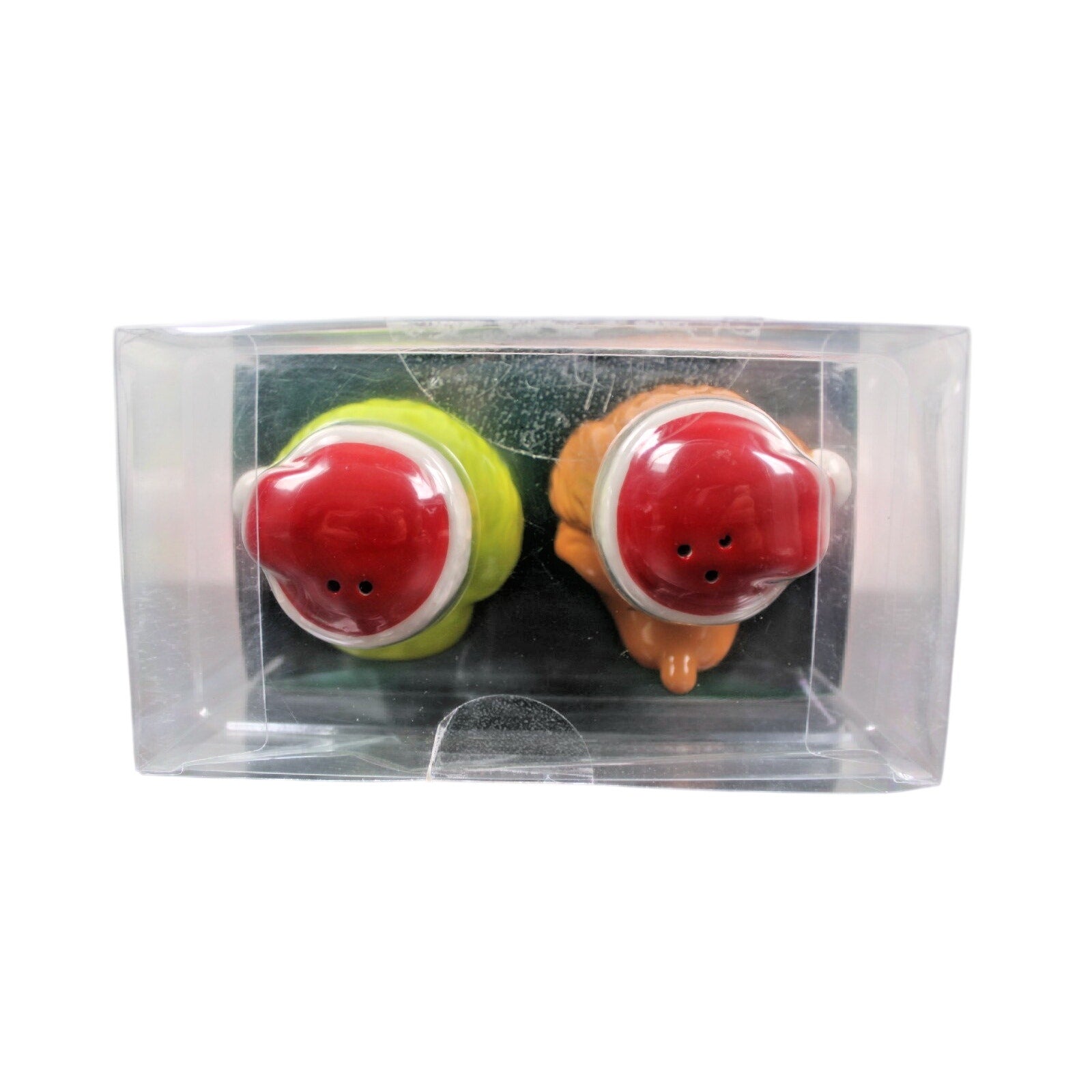 New How the Grinch Stole Christmas Grinch Max Ceramic Salt & Pepper Shakers Set