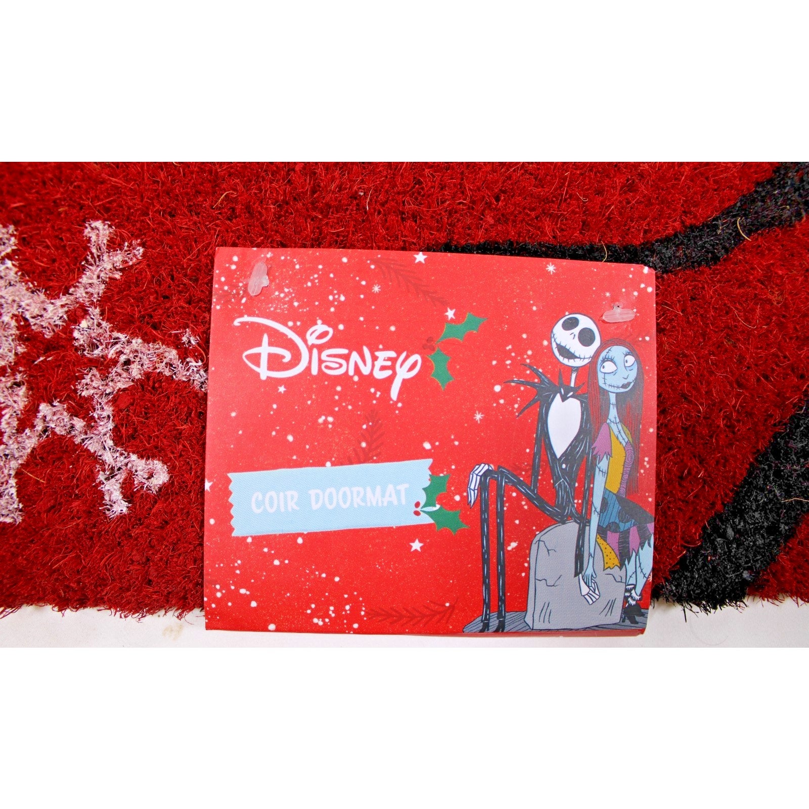 Disney Nightmare Before Christmas Jack Skellington Coir Doormat 18x30" Christmas