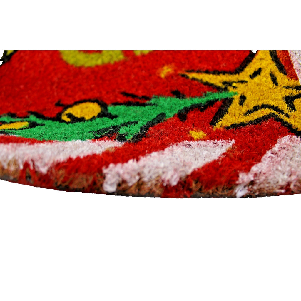 Grinch "Merry Grinchmas" Mat Door Rug Outdoor Coir 18"x28" Christmas Tree