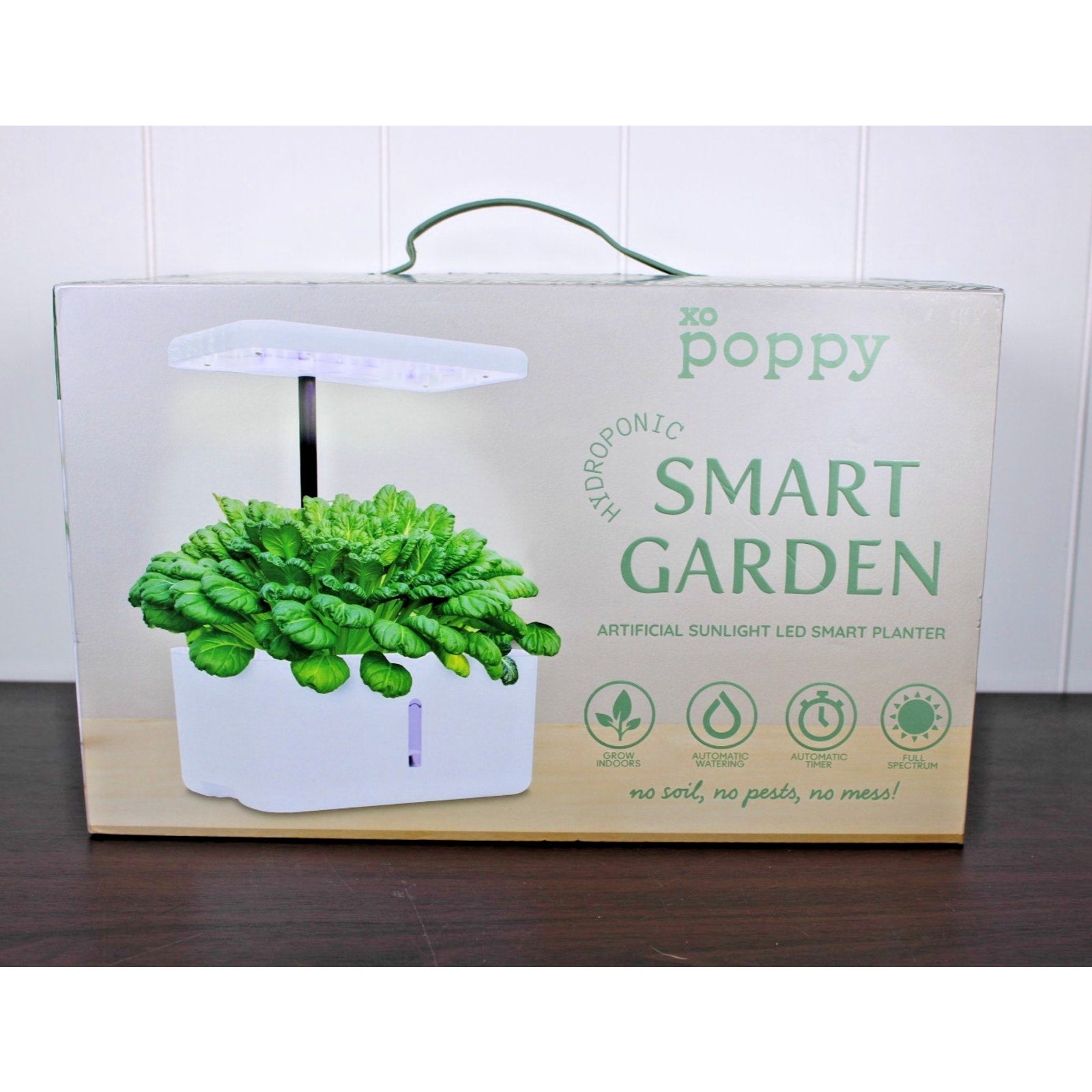 Xo Poppy Hydroponic Smart Garden Artificial Sunlight LED Smart Planter