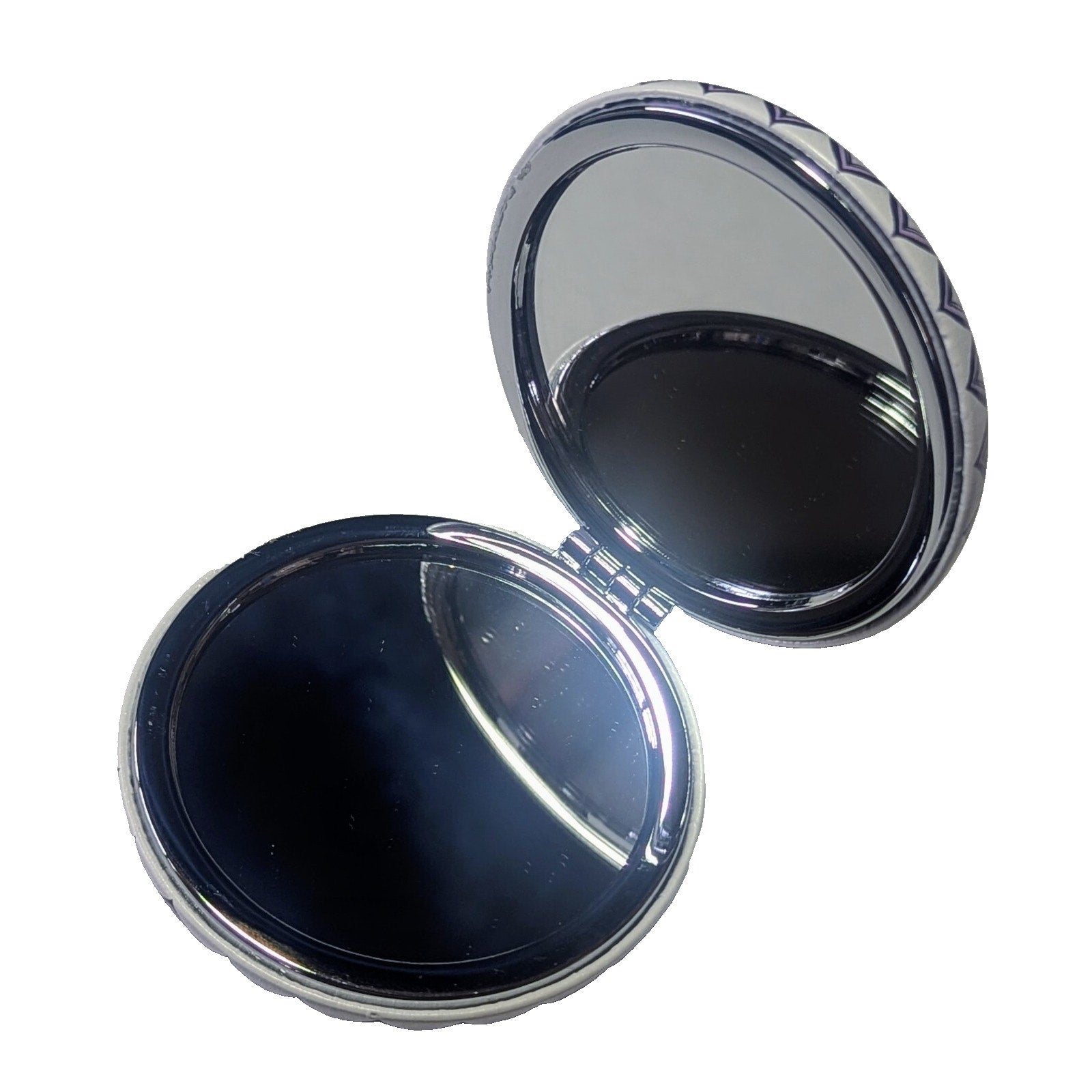 Pocket Mirror for Women Small Travel Mirror Magnifying Mandala Designs Flowers