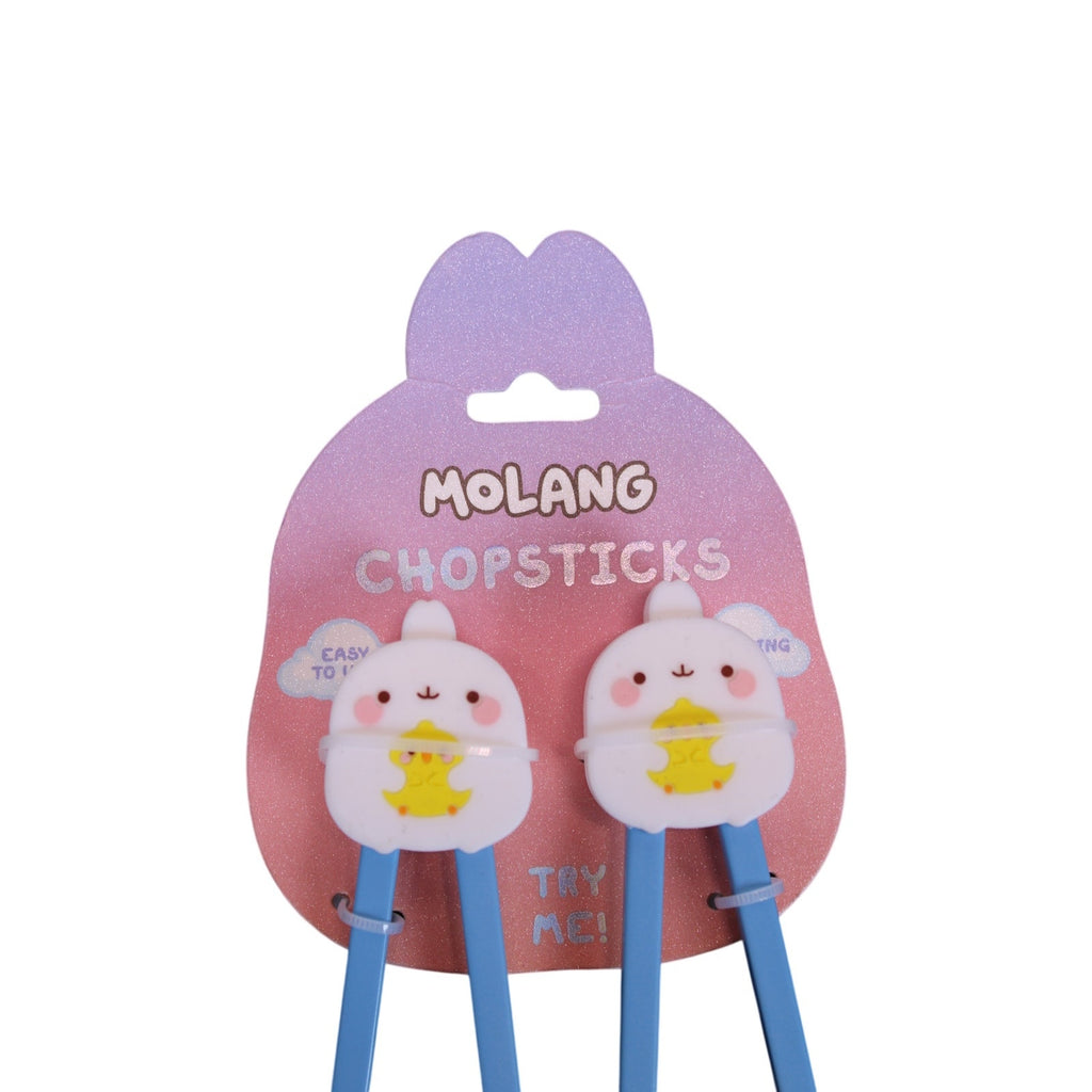 Molang and Piu Piu Bunny & Duckling Chopstick Trainer Set by S3 Design