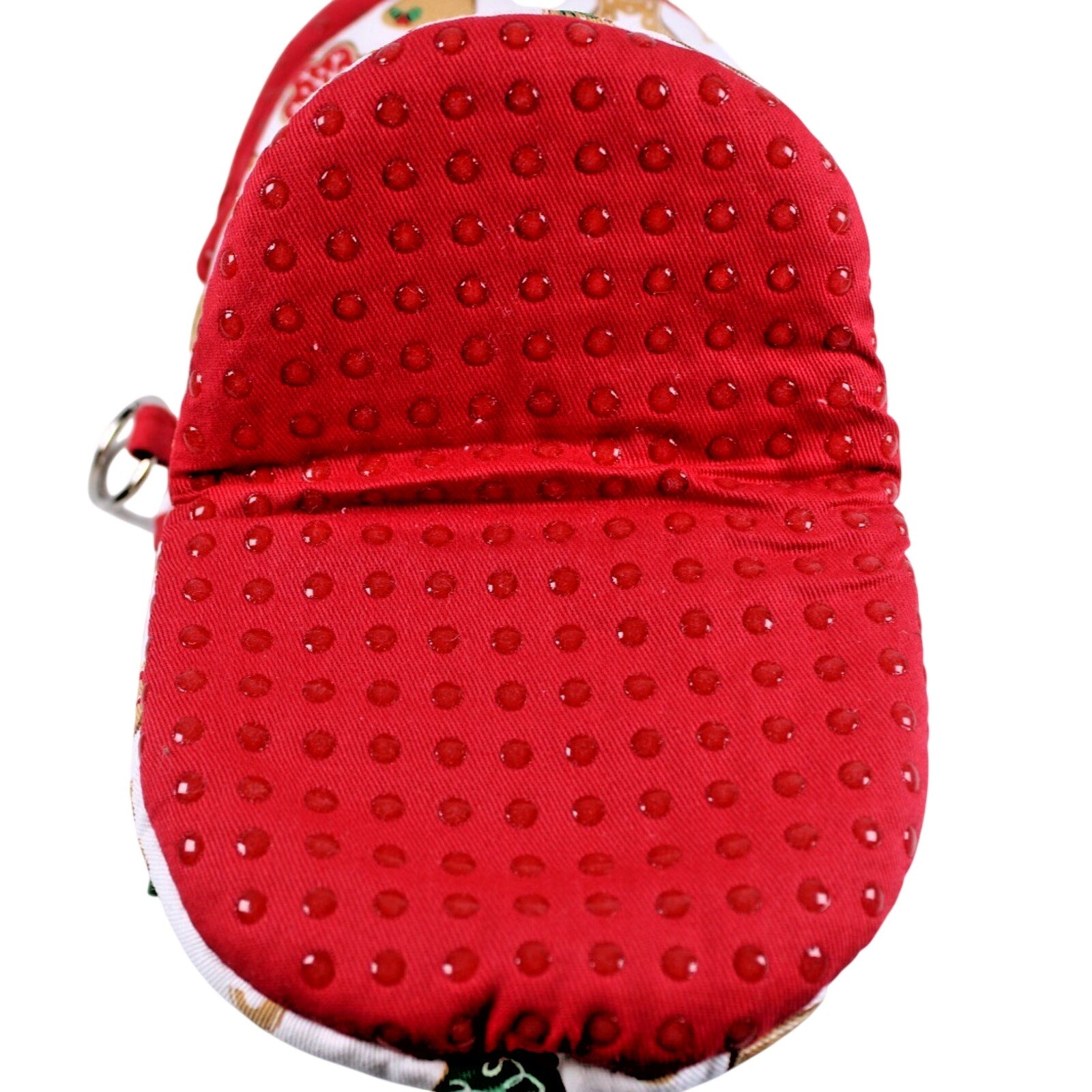Christmas Gingerbread Kitchen Mini Oven Mitt Set of 2 - Silicone Grip
