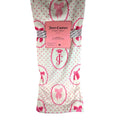 Juicy Couture HOME Oversized Plush Throw, 60x70, JC Logo, Pink Bows, Red Dots