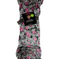 Ed Hardy Twin Plush Blanket Pink Roses White 60x90