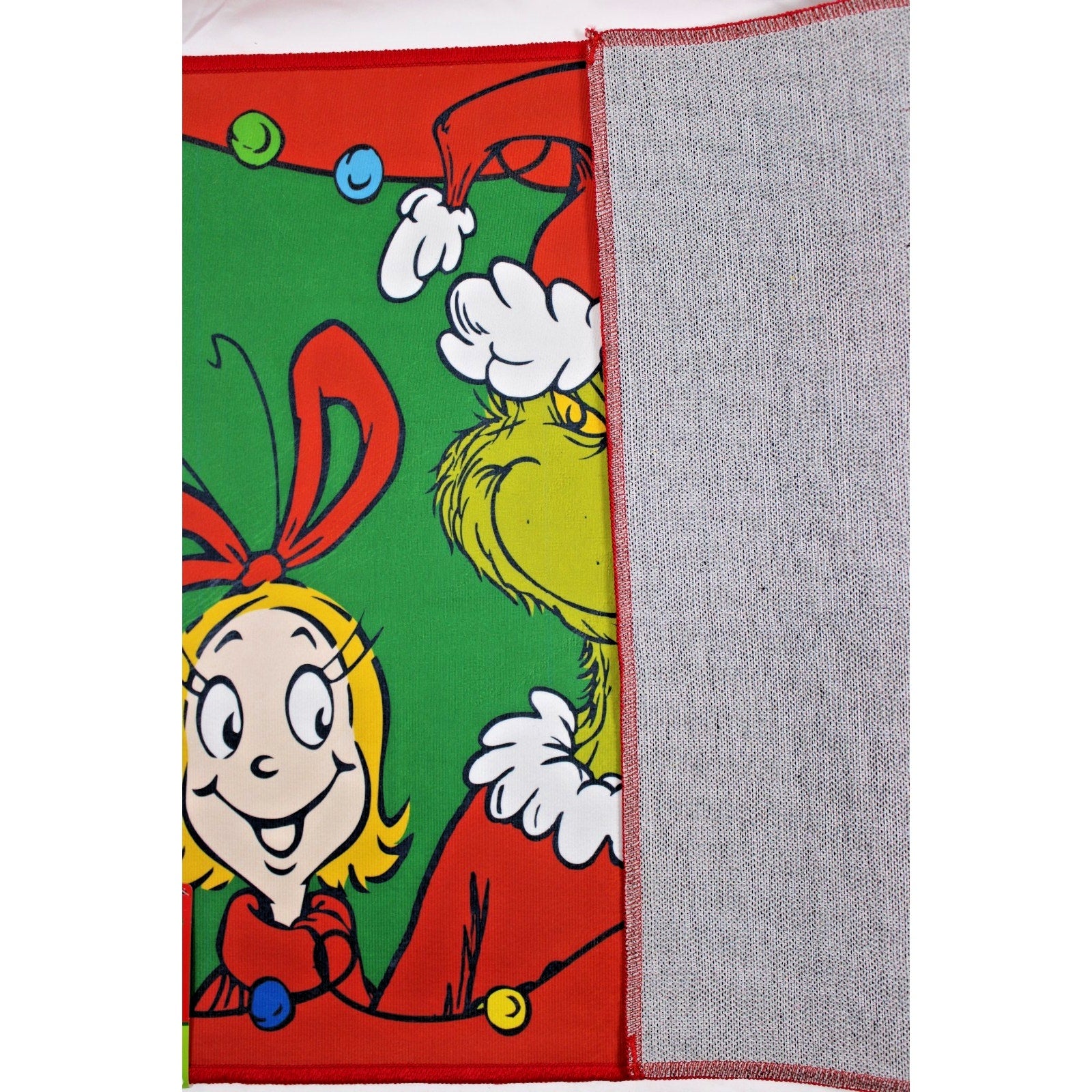 Dr. Seuss's The Grinch, Cindy Lou & Max Christmas Accent Rug 26" x 38” NWT.