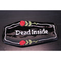 Midnight Spell Halloween Coffin Shaped Serving Platter Dish / Over-sized Spoon Rest