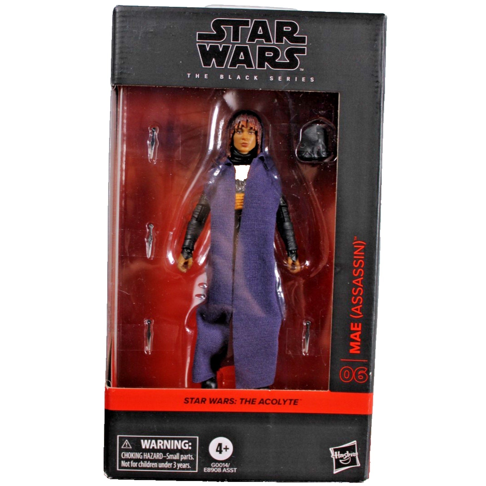 Star Wars The Black Series Mae (Assassin) 6" Figure #06 The Acolyte New