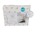 The Farmhouse Rachel Ashwell Pink Rose, Bows, Floral Queen Sheet Set, NEW