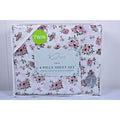 KINDRED HOME 4 PIECE Floral DESIGN TWIN SHEET SET 1 EX PILLOWCASE