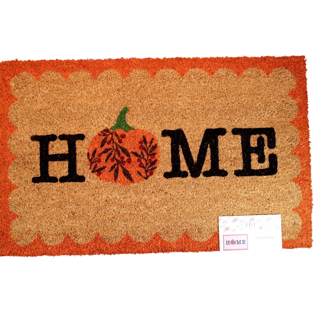 "Welcome" Coco Coir Front Heavy Duty Non-Slip Outdoor Doormat 20"x32"