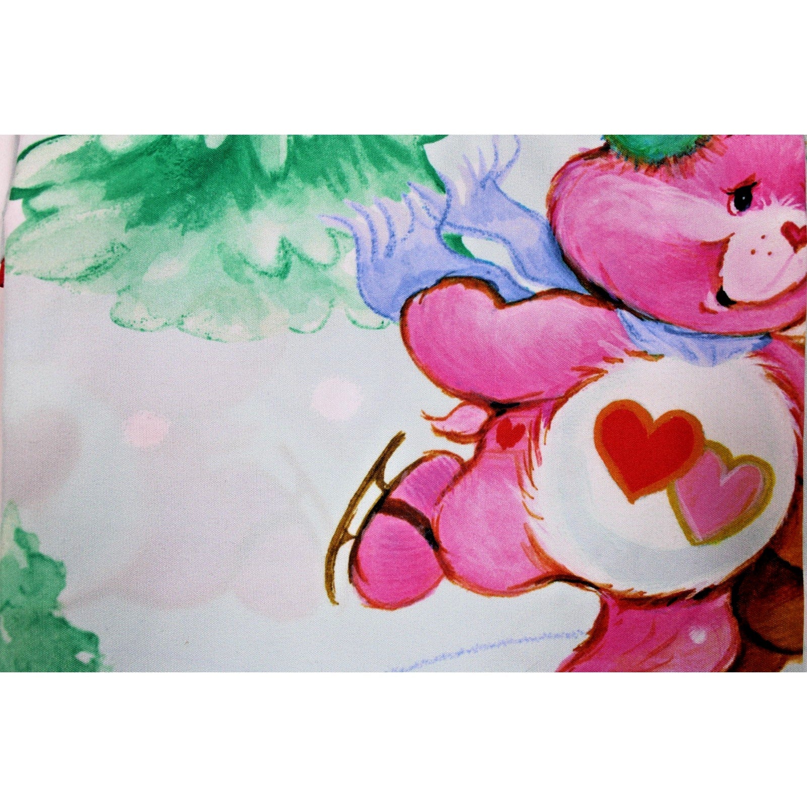 Care Bears Christmas Holiday Fabric Shower or Window Curtain