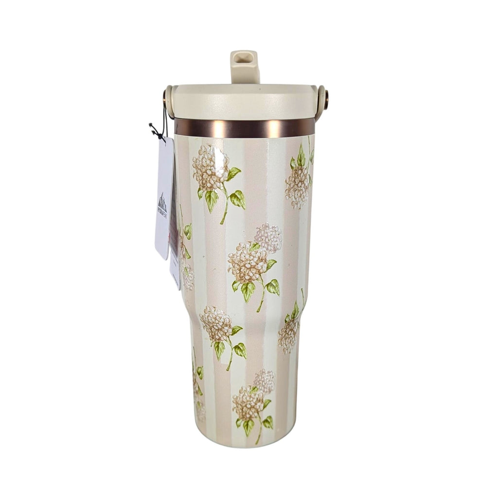 Hydrapeak Nomad 32oz Tumbler Artisan Collection, Ivory Floral