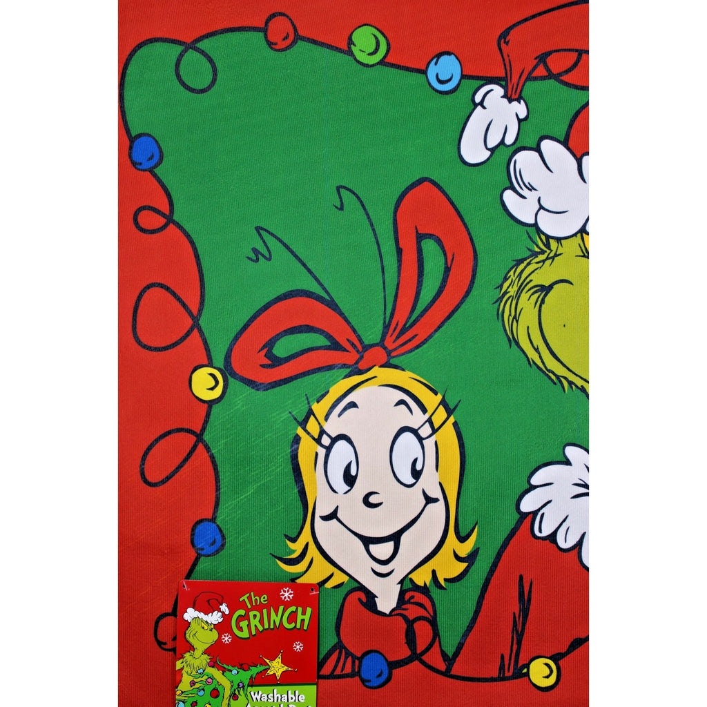 Dr. Seuss's The Grinch, Cindy Lou & Max Christmas Accent Rug 26" x 38” NWT.