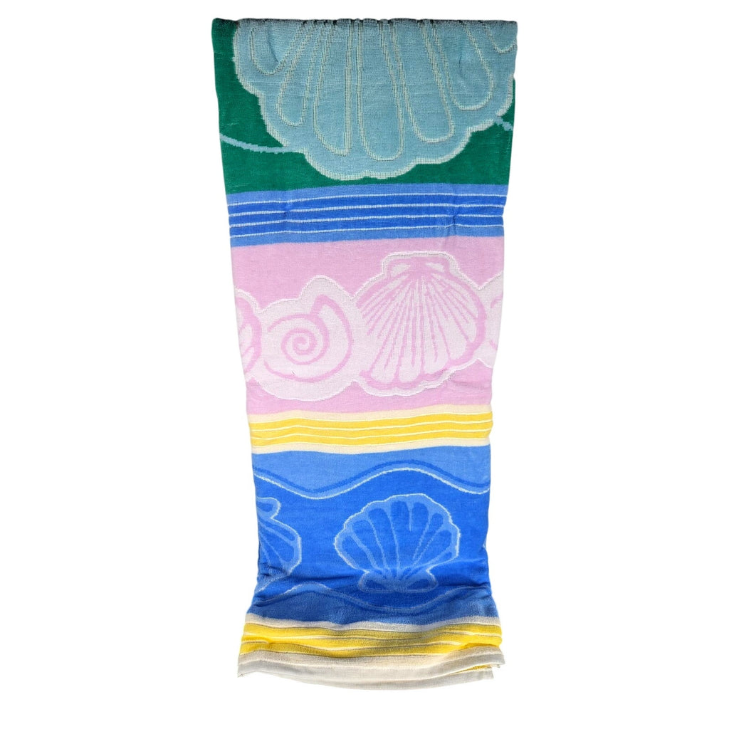 CH Style-Women Owned 36x68 Beach Towel, Sea Shells