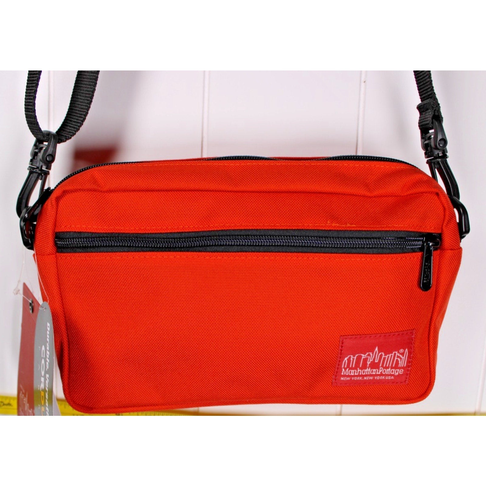 MANHATTAN PORTAGE Jogger (L) sling bag Cordura fabric- ORANGE Retail $45