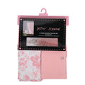 Betsey Johnson 14 Piece Shower Curtain Pink Floral Set BETSEY'S TOILE, 12 Hooks