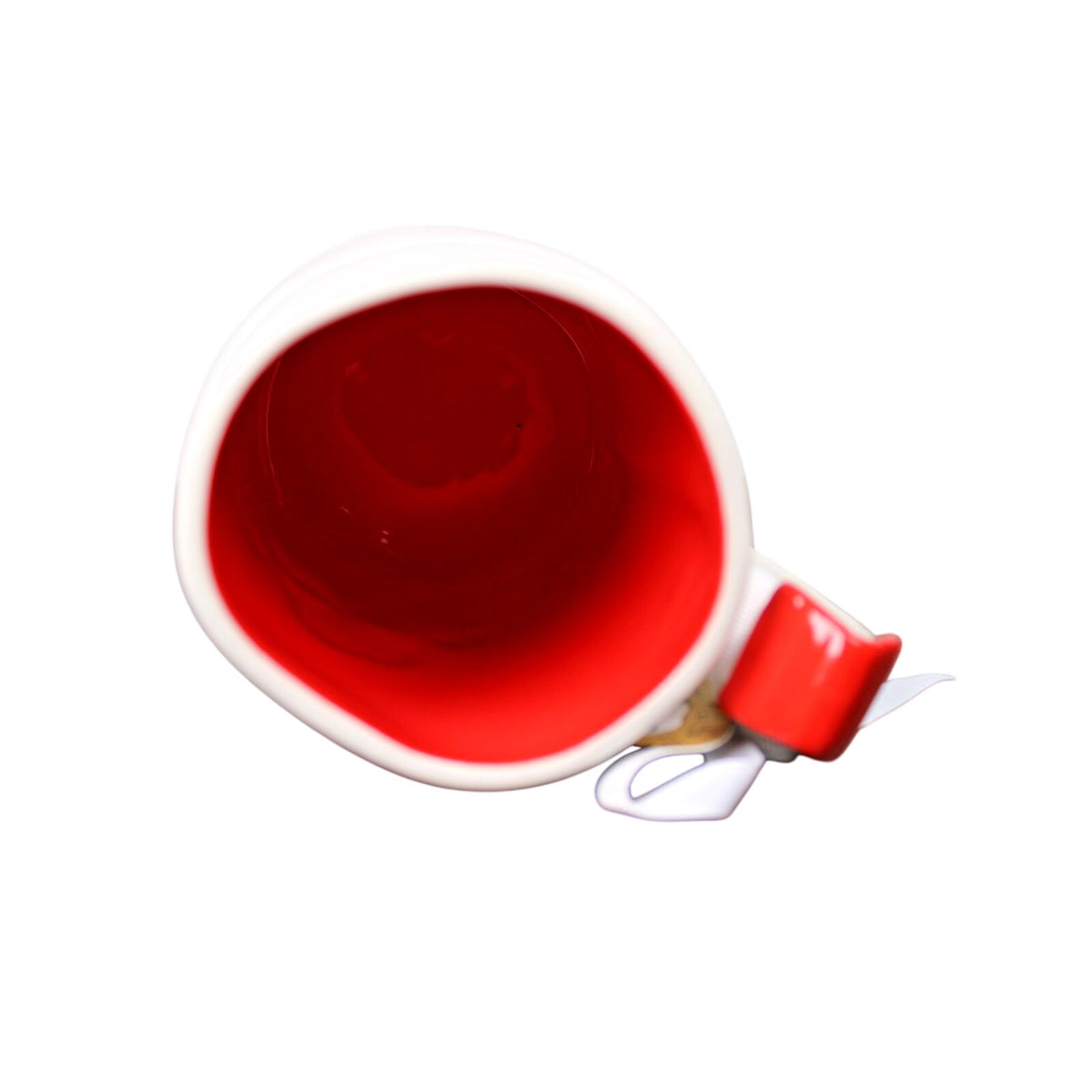 Rae Dunn Mug PEANUTS Snoopy FLYING ACE Red House On Handle New/Tag