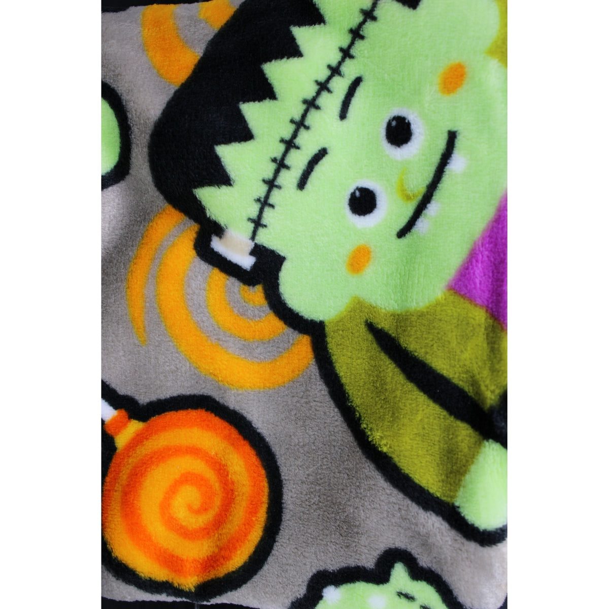Frankenstein Character Plush Toy & 40" x 50 " Silk Touch Throw Set - New