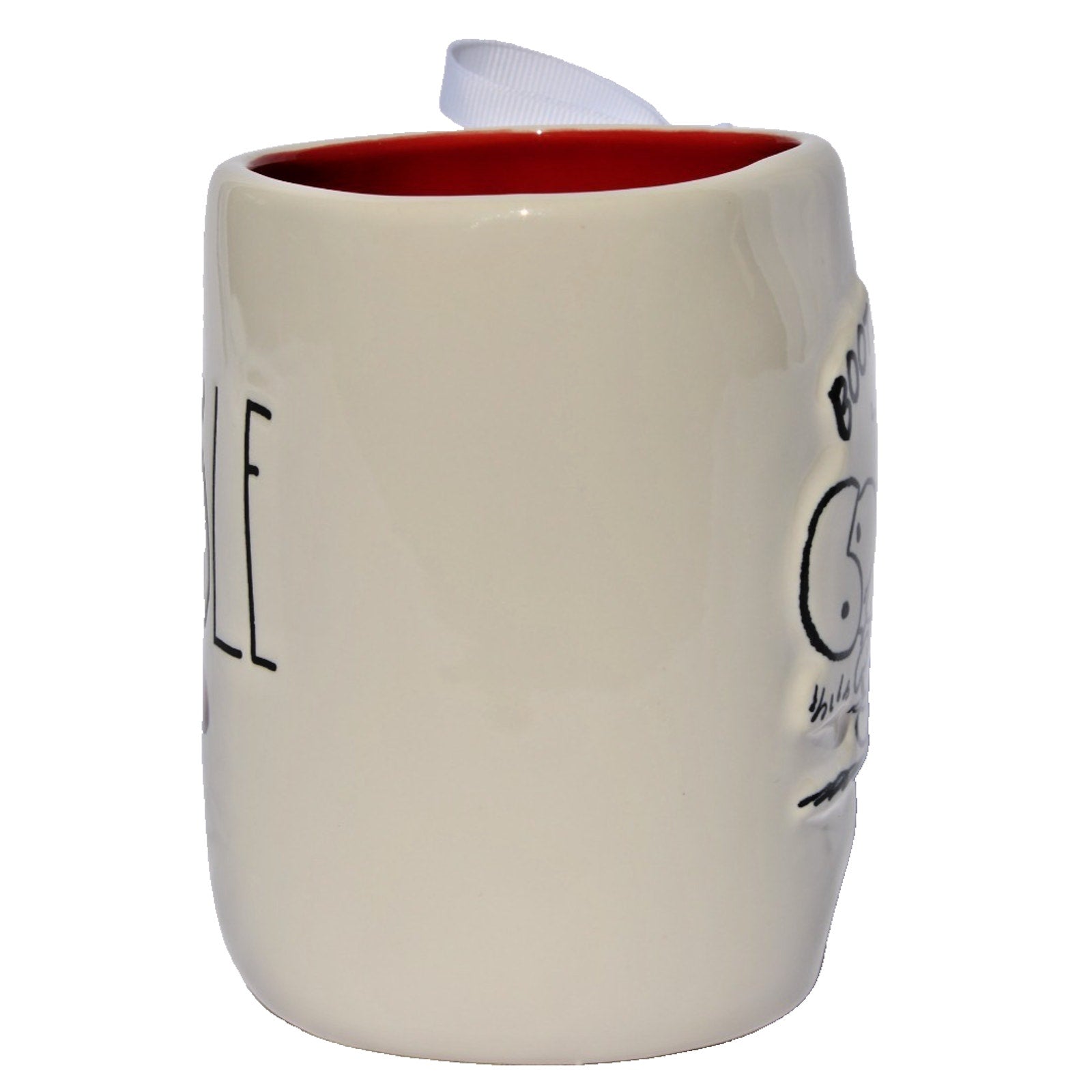 Rae Dunn Peanuts Snoopy & Woodstock Football "FUMBLE" Double Sided Coffee Mug