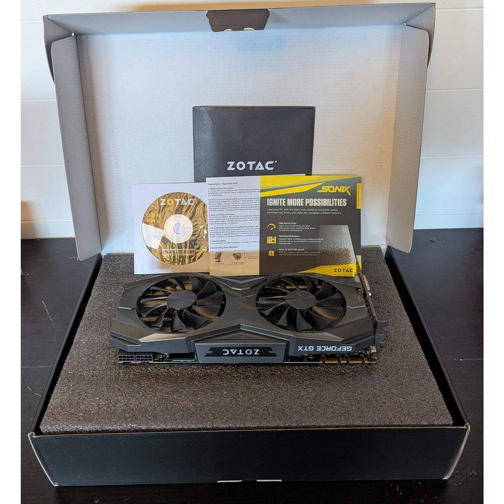 ZOTAC NVIDIA GeForce GTX 1080 Ti 11GB GDDR5X Graphics Card